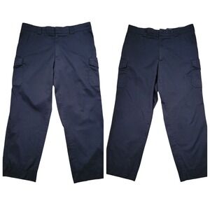 Blauer Navy Blue‎ Cargo Pants Work Utility Pockets 3XDRY 42R Uniform 42x32